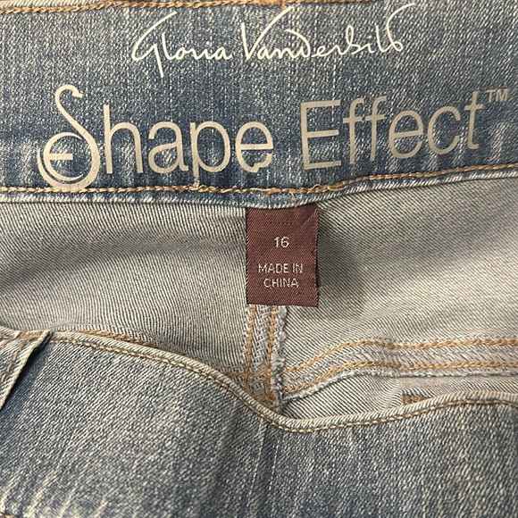 Gloria Vanderbilt Shape Effect sz16 - Picture 3 of 5